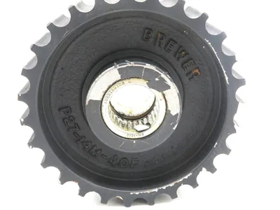 NEW BREWER MACHINE P27-14M-40F FLANGE PULLEY IDLER P2714M40F