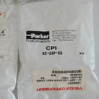 NEW Parker 8Z-Q8P-SS