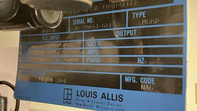 USED LOUIS ALLIS MDB2 70143K