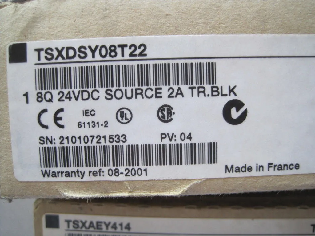 NEW MODICON TSXDSY08T22 MODULE
