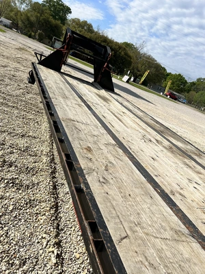 Used 2021 TOP HAT TRAILERS GN259HD 40X102 Flatbed Trailers Louisiana US | Proxy Equipment #1377932