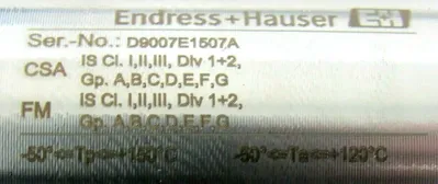NEW ENDRESS HAUSER FTM50-HGJ2K4E57AA LEVEL SWITCH FTM50HGJ2K4E57AA