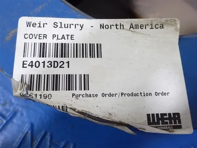 Weir / Warman E4013D21 / MS61190 Ash Pump Cover Plate 6/4 AH Surplus