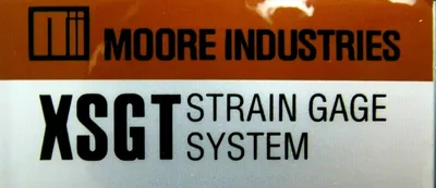 NEW MOORE INDUSTRIES XSGT/5-15MVFS/4-20MA/117AC-SPS STRAIN GAGE SYSTEM