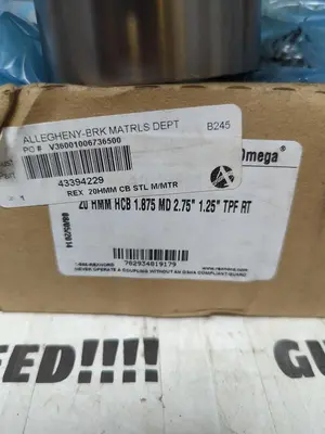 New | in-Stock REXNORD 20 HMM HCB 1.875 MD 2.75" TPF RT Conveyor Parts Ohio US | Surplus Asset Holdings #1234759