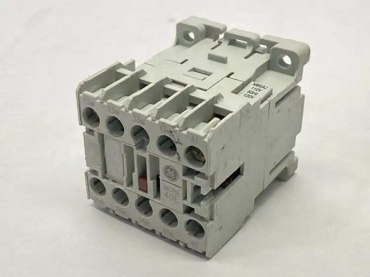 Used GE AUXILIARY MINI CONTROL RELAY 110/120V MBOAJ COIL Relays & Switches Michigan US | Maverick Industrial Sales #1089051