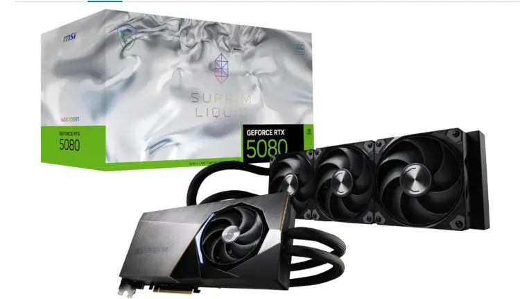 New | in-Stock MSI GeForce RTX 5090 D 32GB SUPRIM LIQUID SOC Graphics Card Graphics/Video Cards Georgia US | Elektro #1558195
