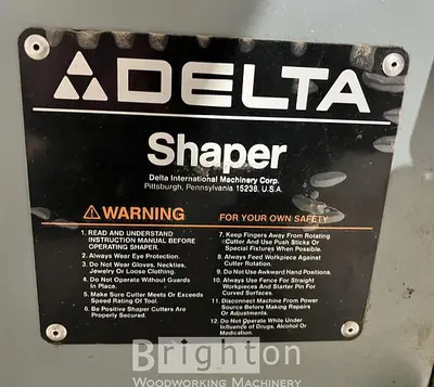 USED DELTA 43-373 USED VINTAGE SHAPER