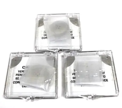 NEW LOT OF 3 ZOOK 316-TEF RUPTURE PRESSURE DISCS 316TEF