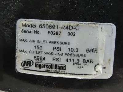 Ingersoll Rand ARO 66234-A4D8 Pneumatic Fluid Piston Pump