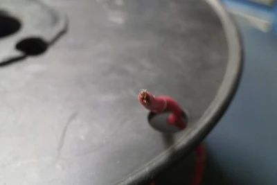 NEW FIXTURE WIRE 16 RED STRANDED COPPER 600 V