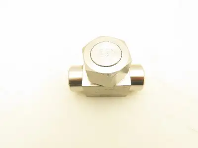 Nupro SS-58F6 Stainless Steel Lift Check Valve 3/8" FNPT 6000 PSI