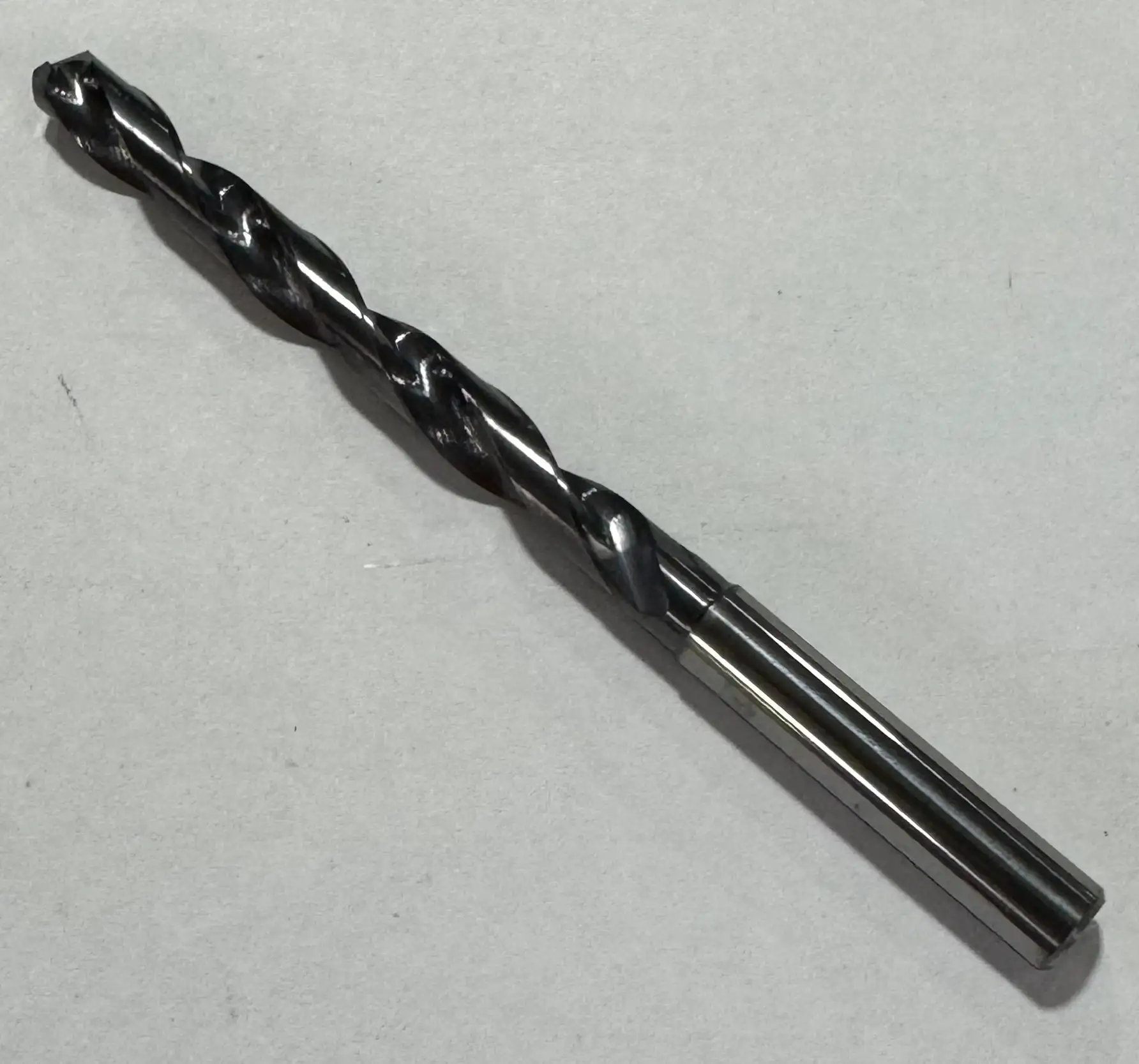 YG 5mm Solid Carbide Drill 8xD Coolant Thru TiAlN Coated 140° 2 Flute
