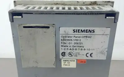 Siemens COROS OP5 Operator Panel OP5-A2 / 6AV3505-1FB12 4G