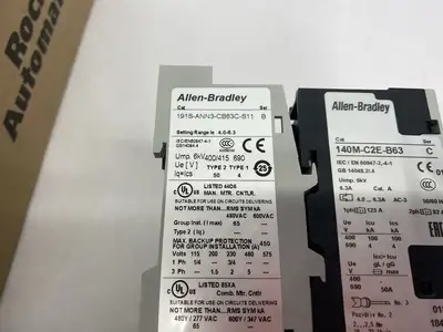 New | in-Stock Allen-Bradley Ser. B Compact Reversing Motor Starter 3PH Industrial Controls Michigan US | Maverick Industrial Sales #1390697