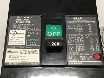 USED FUJI ELECTRIC SA103RAUL20