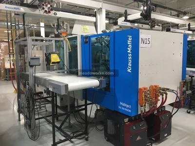 Used 2015 Krauss Maffei Multinject CXZ 350-1000/380 - 2-Shot Injection Molding Machines Illinois US | Meadoworks #1514509