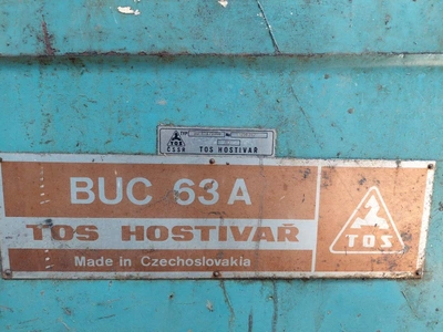 TOS Hostivař Cylindrical Grinder, in good working condition, visible under power