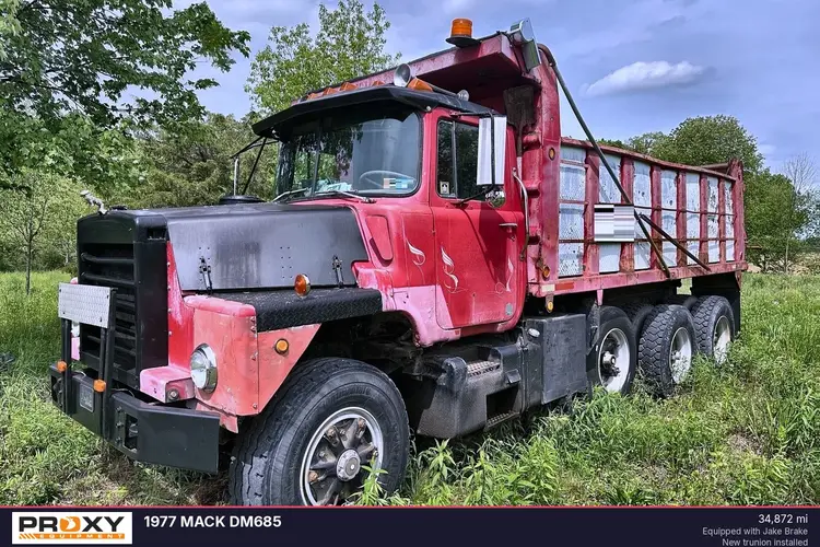 Used 1977 MACK DM685 Dump trucks Pennsylvania US | Proxy Equipment #1377946