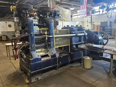 WATERBURY FARREL 12" x 20" 2 HIGH ROLLING MILL (14550) ROLLING MILLS, 2-HI | Machinery International LLC (2)