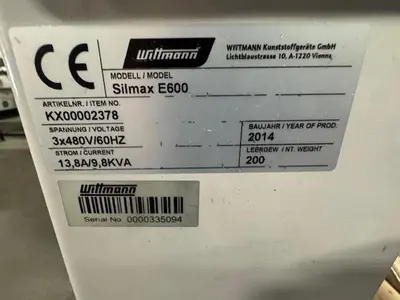 USED 2012 WITTMANN E180