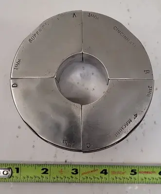 USED SUPERIOR CINCINNATI COLLET PAD