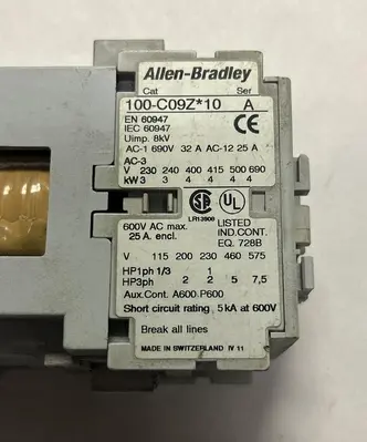 USED ALLEN-BRADLEY 100-C09Z*10