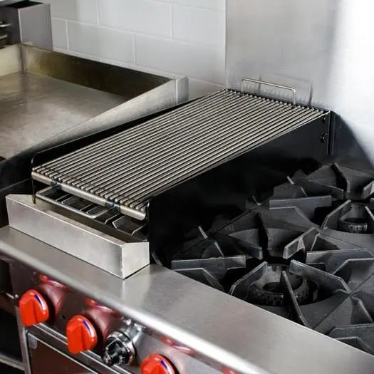 11" x 24" x 5" Add-On Charbroiler