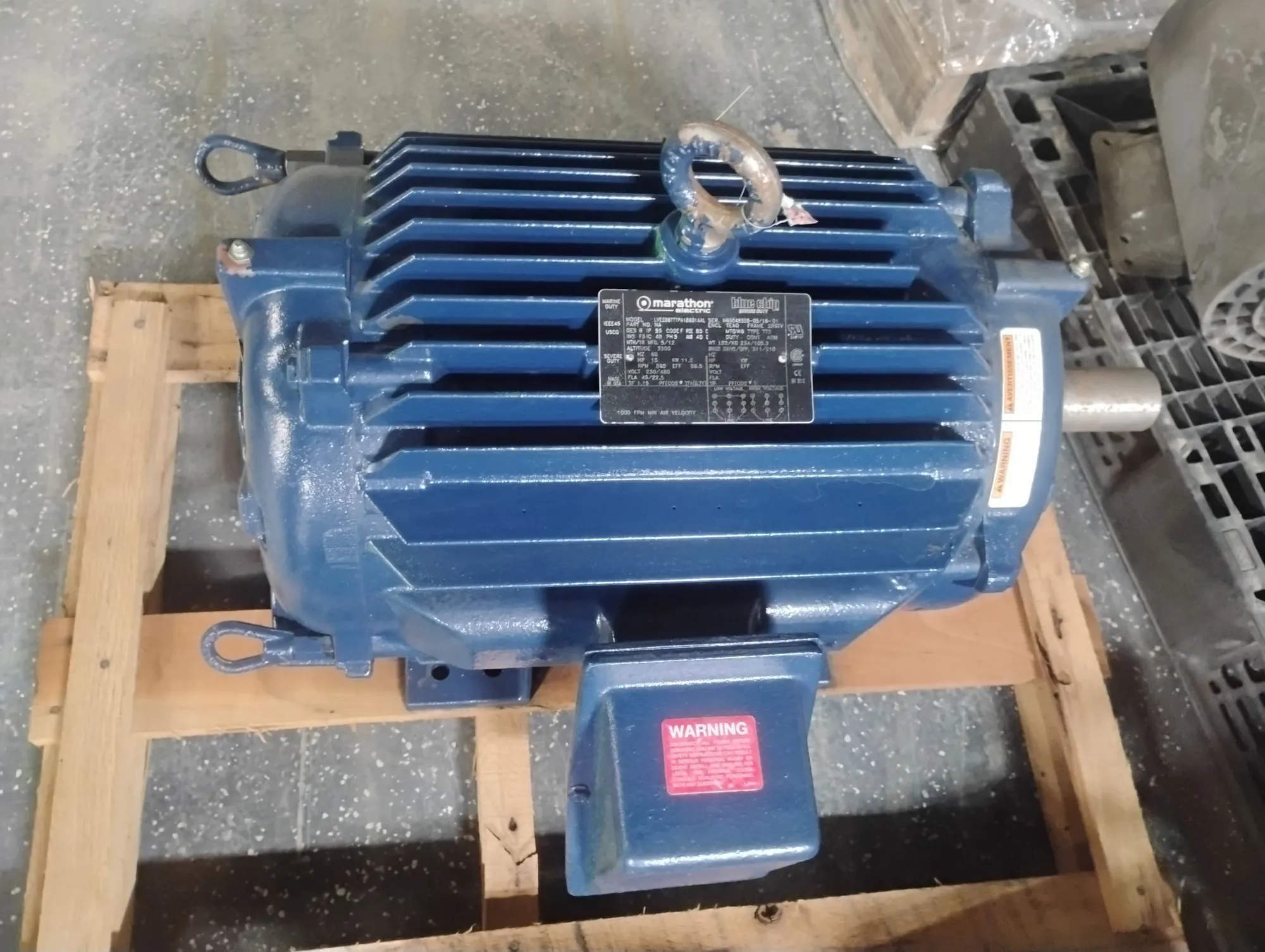 USED Marathon Electric LVE286TTTPA18601AAL