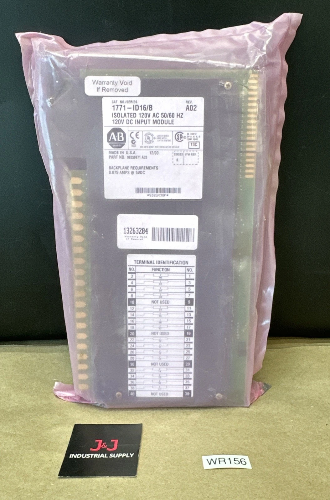 NEW Allen-Bradley 1771-ID16B