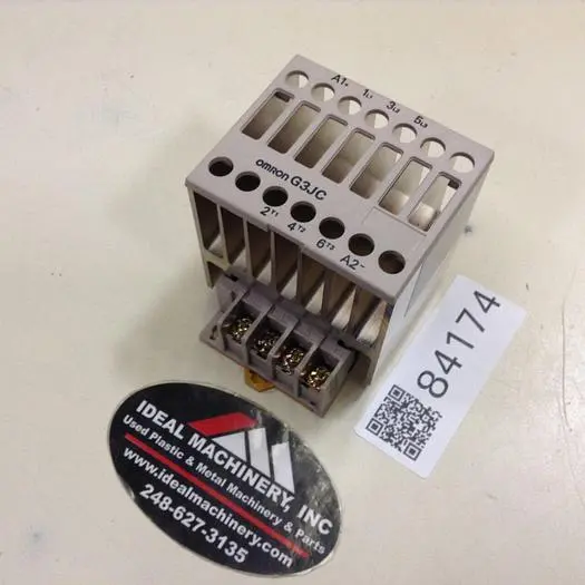 Used OMRON G3JC-208BL Relays & Switches Michigan US | Ideal Machinery #597577