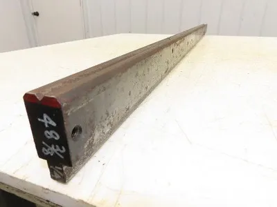 Press Brake Die 48-3/4" Long 90° V 1/4" W 1/8" D 1-3/4" H 1/2" Tang