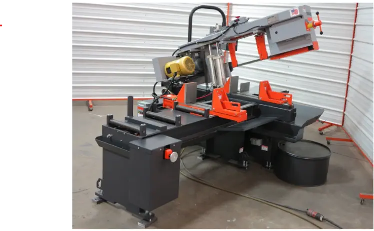 New | Build-to-Order 2025 HE&M SAW H90A-C Horizontal Band Saws Arizona US | Midstate Machinery 4 #154193