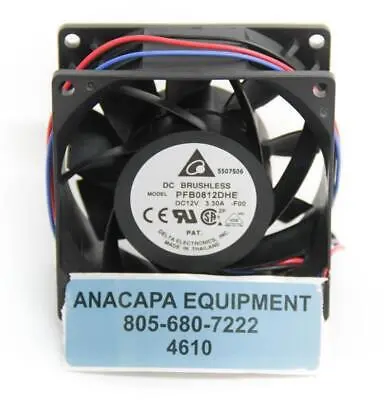 Delta Electronics PFB0812DHE Other Computer Fans & Cooling | ANACAPA EQUIPMENT BROKERS, INC (1)