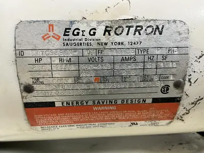 USED EG&G ROTRON DR505AS72M