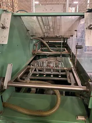 USED ALLOYD INTERMITTENT MOTION HAND LOAD BLISTER SEALER, MODEL 18S CBE 1216,   12" X 16 18S CBE 1216