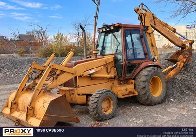 Used 1996 CASE 590 Excavators Pennsylvania US | Proxy Equipment #1382741