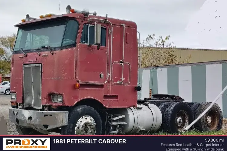 Used 1981 PETERBILT CABOVER Misc Trucks Michigan US | Proxy Equipment #1385399