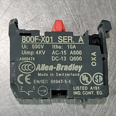 USED Allen-Bradley Allen-Bradley 800F-X01