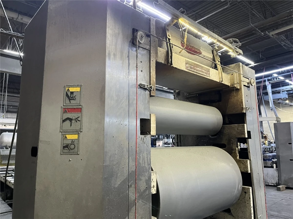 41" Wide Welex Sheet Stack, 12" Top Roll, 24" Middle And Bottom Roll
