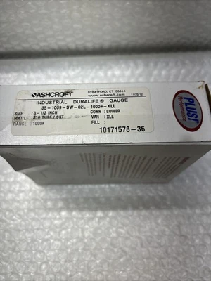 NEW Ashcroft 8930