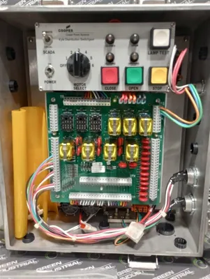 Eaton Cooper Power MN285018EN DC Motor Operator Control Assembly Surplus