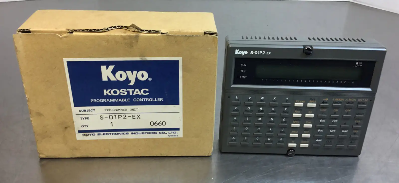 Used KOYO S-01P2-EX PLC Processors | Palmetto Automation #1154781