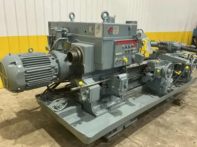 2A WARNER & SWASEY MODEL #M-3470 CROSS SLIDING TURRET LATHE: YOBRO #25009