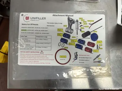 Used UNIFILLER COMPACT PL SV Piston Fillers Illinois US | Aaron Equipment #1410845