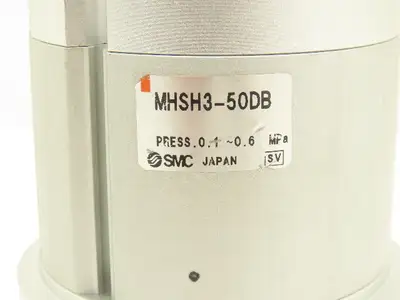 SMC MHSH3-50DB Pneumatic 3-Finger Air Gripper Parallel Style 50mm Bore