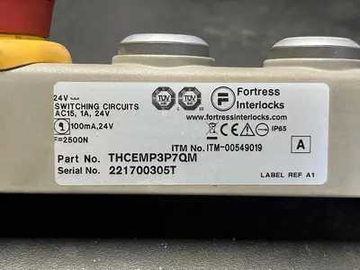 USED FORTRESS INTERLOCKS THCEMP3P7QM