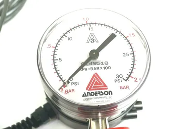 NEW ANDERSON EF0660100414102 PHARMACEUTICAL PRESSURE GAUGE