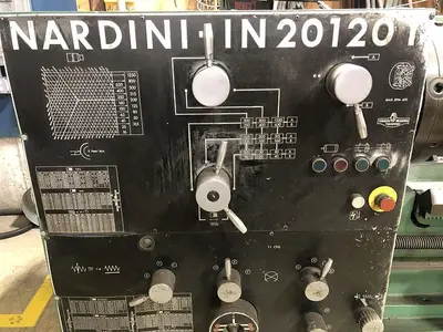 20" X 120" NARDINI GEARED HEAD ENGINE LATHE