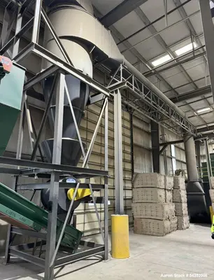 Imperial Systems Industrial Cyclone Dust Collector – 72" Carbon Steel Cyclone